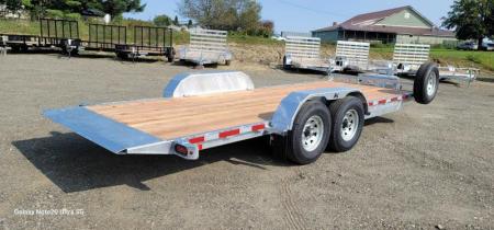 New 2025 K-Trail Hydraulic Power Tilt Deck 80"x20 14K Say goodbye to rust! This trailer is the Best of the Best. Buil