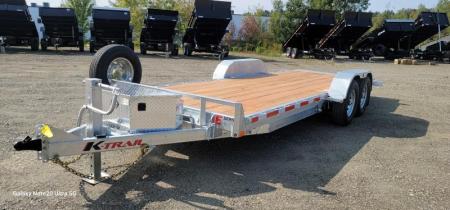 New 2025 K-Trail Hydraulic Power Tilt Deck 80"x20 14K Say goodbye to rust! This trailer is the Best of the Best. Buil