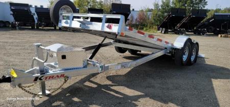 New 2025 K-Trail Hydraulic Power Tilt Deck 80"x20 14K Say goodbye to rust! This trailer is the Best of the Best. Buil