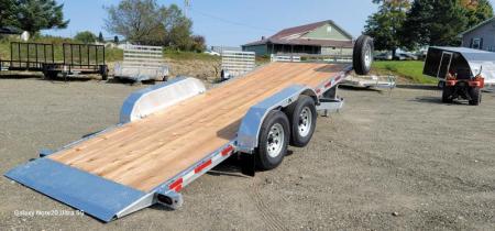 New 2025 K-Trail Hydraulic Power Tilt Deck 80"x20 14K Say goodbye to rust! This trailer is the Best of the Best. Buil