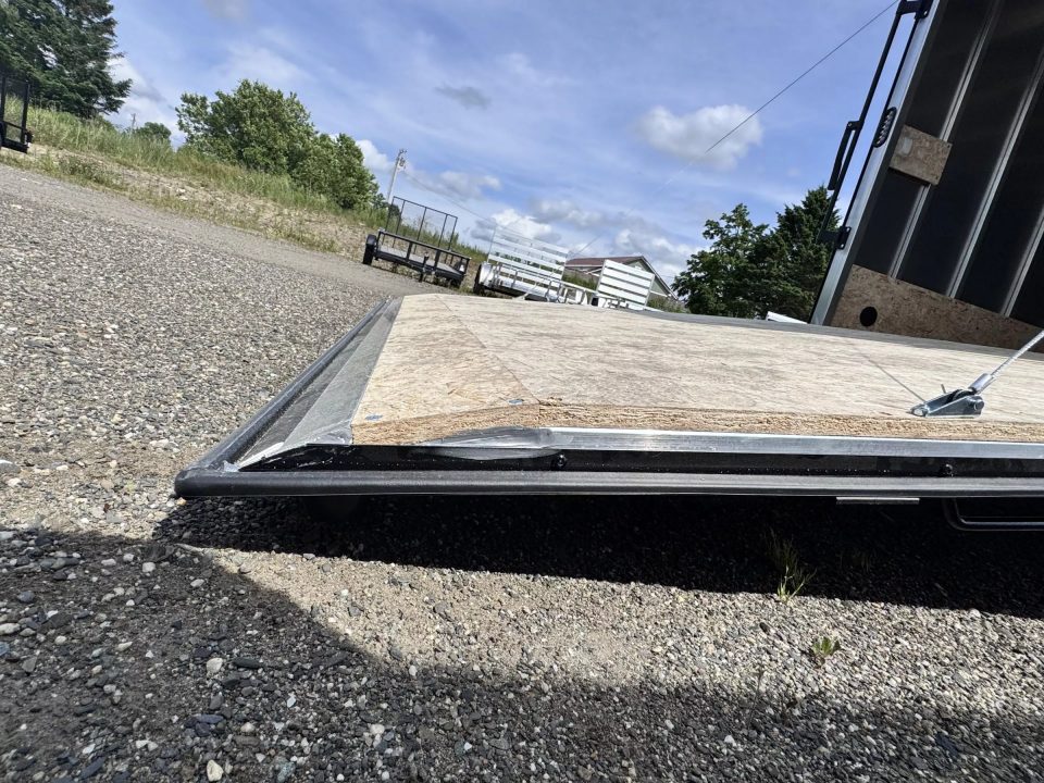New 2025 Stealth Trailers 7.5x24 Aluminum 4-Place Enclosed Snowmobile Trailer w/Rust Free PKG, Black Out & Extra Height