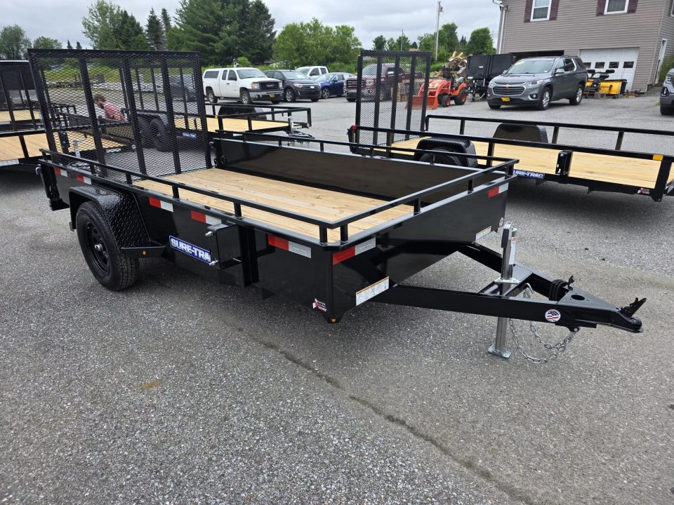 New 2025 Sure-trac Trailers 6X12 STEEL HIGH SIDE 3K STUSH7212-BP-030