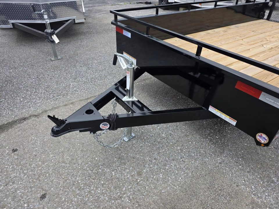 New 2025 Sure-trac Trailers 6X12 STEEL HIGH SIDE 3K STUSH7212-BP-030