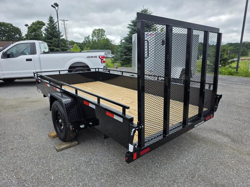 New 2025 Sure-trac Trailers 6X12 STEEL HIGH SIDE 3K STUSH7212-BP-030