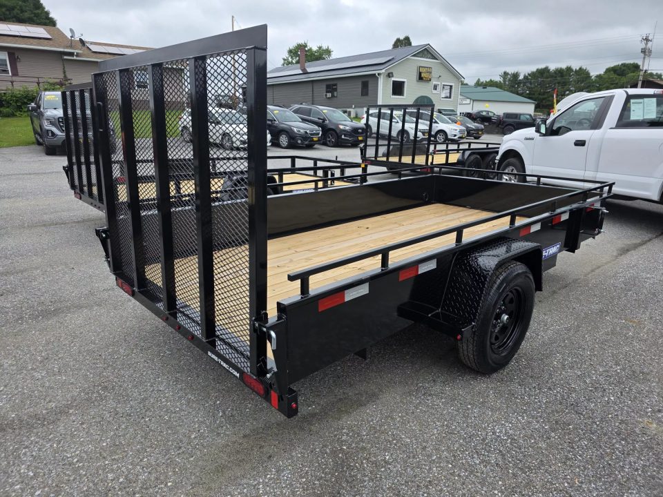 New 2025 Sure-trac Trailers 6X12 STEEL HIGH SIDE 3K STUSH7212-BP-030