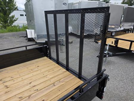 New 2025 Sure-trac Trailers 6X12 STEEL HIGH SIDE 3K STUSH7212-BP-030