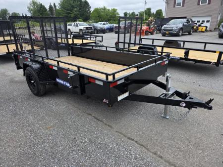 New 2025 Sure-trac Trailers 6X12 STEEL HIGH SIDE 3K STUSH7212-BP-030