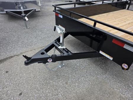 New 2025 Sure-trac Trailers 6X12 STEEL HIGH SIDE 3K STUSH7212-BP-030