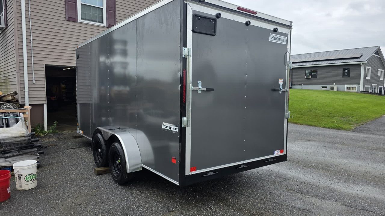 New 2026 Haulmark Trailers 7X16 PP716T2-D Passport Deluxe w/EXTRA HEIGHT