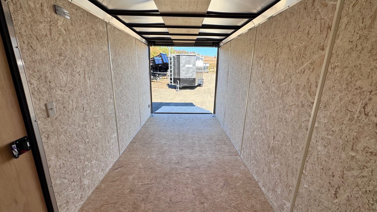 New 2026 ITI Cargo SE 7x12 Enclosed 3.5K Cargo Trailer BARN DOORS & LADDER RACK