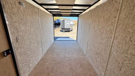 New 2026 ITI Cargo SE 7x12 Enclosed 3.5K Cargo Trailer BARN DOORS & LADDER RACK
