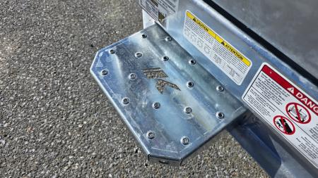 New 2026 K-Trail 6X12 RS 10K Galvanized Dump Trailer w/ Ramps, Hydro Jack, Tarp Kit, Tool Tray and Spare Tire