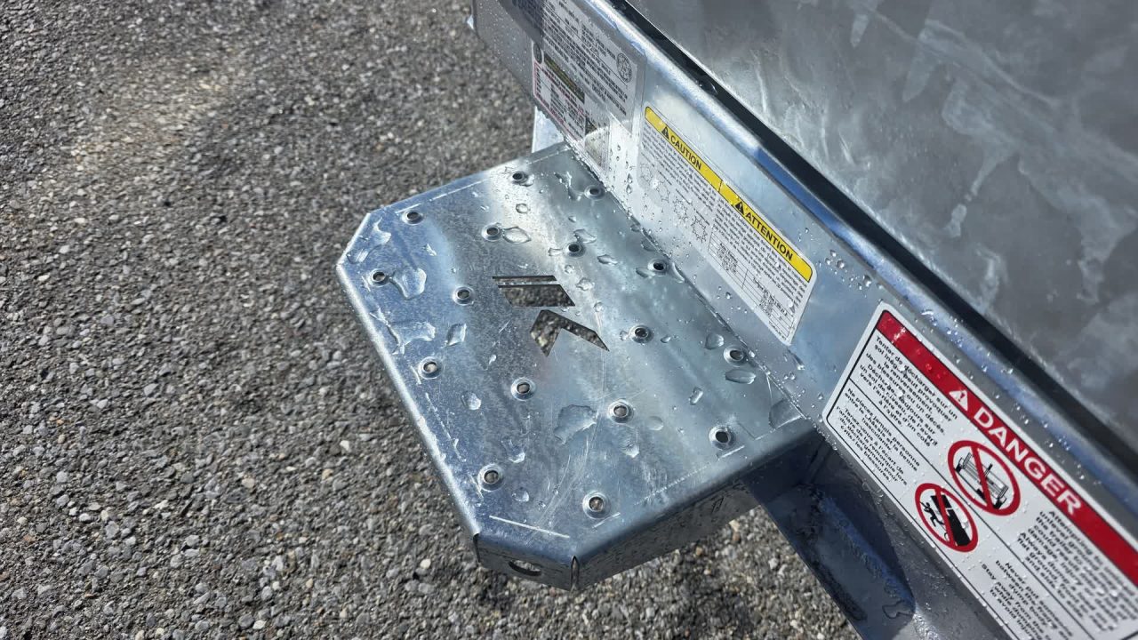 New 2026 K-Trail 6X12 SS 10K Galvanized Dump Trailer w/ Ramps, Tarp Kit and Spare Tire