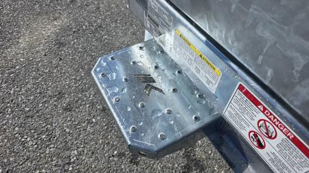 New 2026 K-Trail 6X12 SS 10K Galvanized Dump Trailer w/ Ramps, Tarp Kit and Spare Tire
