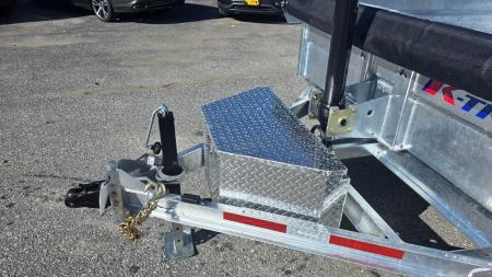 New 2026 K-Trail 6X12 SS 10K Galvanized Dump Trailer w/ Ramps, Tarp Kit and Spare Tire
