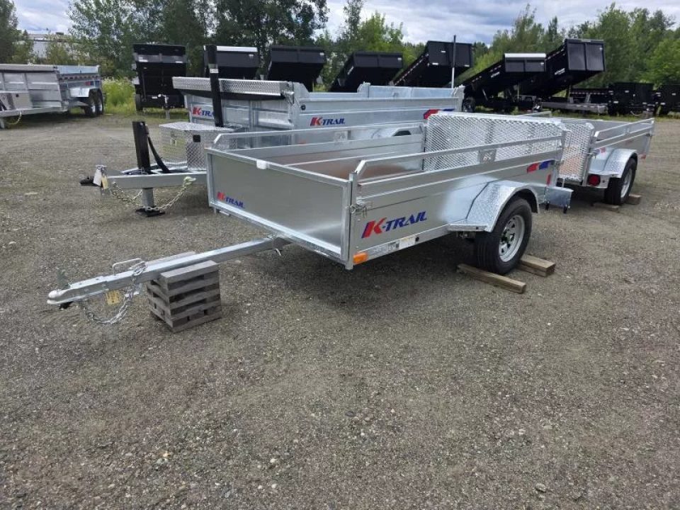 New 2026 K-Trail K-Trail 5699-S 56"x99" Galvanized Utility Trailer