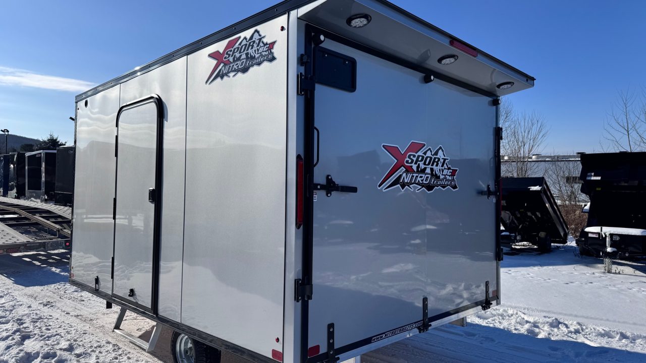 New 2026 Nitro 101X12 HYBRID BCX w/ 6" EXTRA HEIGHT, BLACK OUT, GALVY PKG, REAR CANOPY MATS & GUIDES