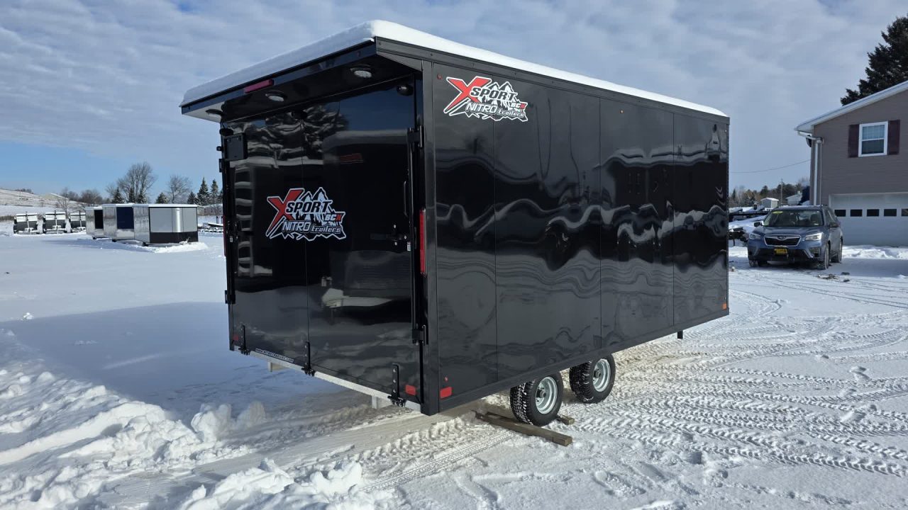 New 2026 Nitro 101X14T HYBRID BCX w/ 6" EXTRA HEIGHT, BLACK OUT, TANDEM AXLE, REAR CANOPY MATS & GUIDE