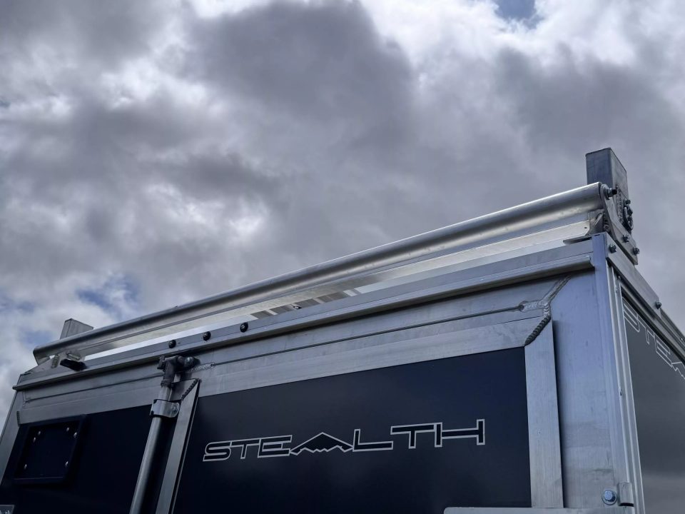 New 2026 Stealth Trailers 7X16 STEALTH ALUMINIUM ULTIMATE CONTRACTOR 7K w/BARN DOORS & RAMPS