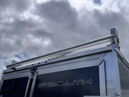 New 2026 Stealth Trailers 7X16 STEALTH ALUMINIUM ULTIMATE CONTRACTOR 7K w/BARN DOORS & RAMPS