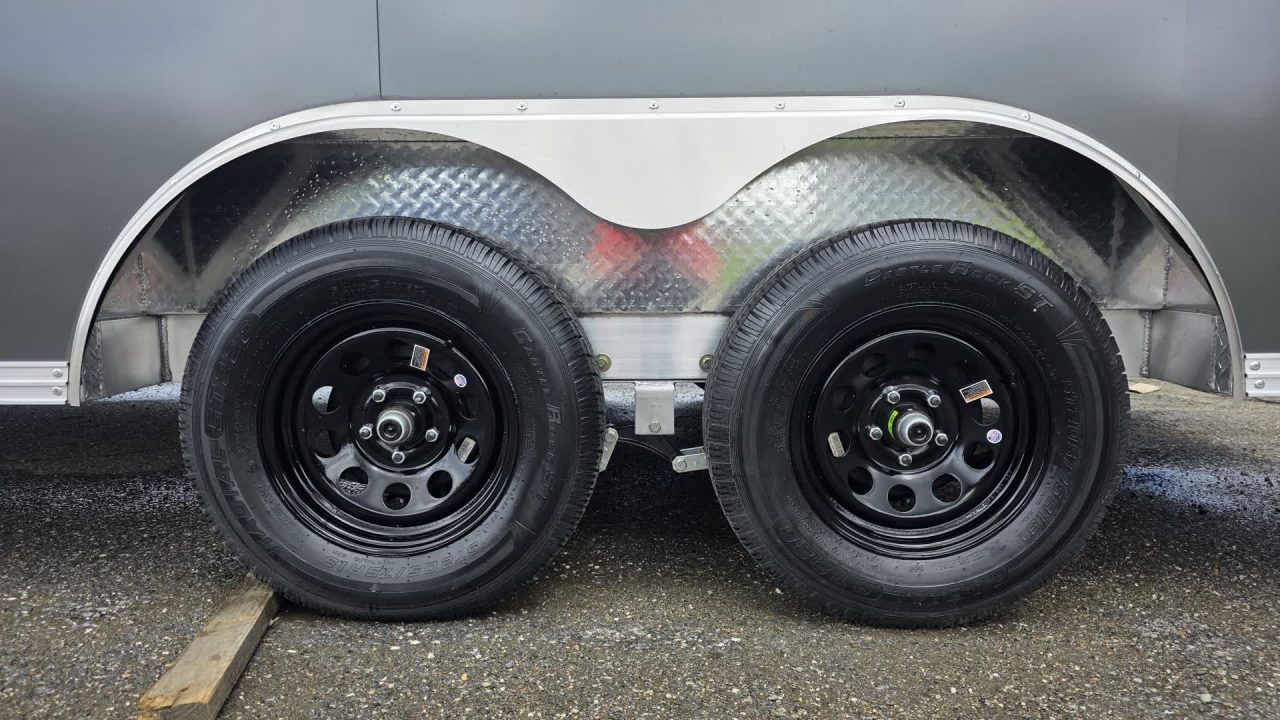 New 2026 Stealth Trailers 8.5x16 XLT Pro 7K Aluminum Enclosed Car Hauler w/HD Rear Ramp Door, Aluminum Composite Panels