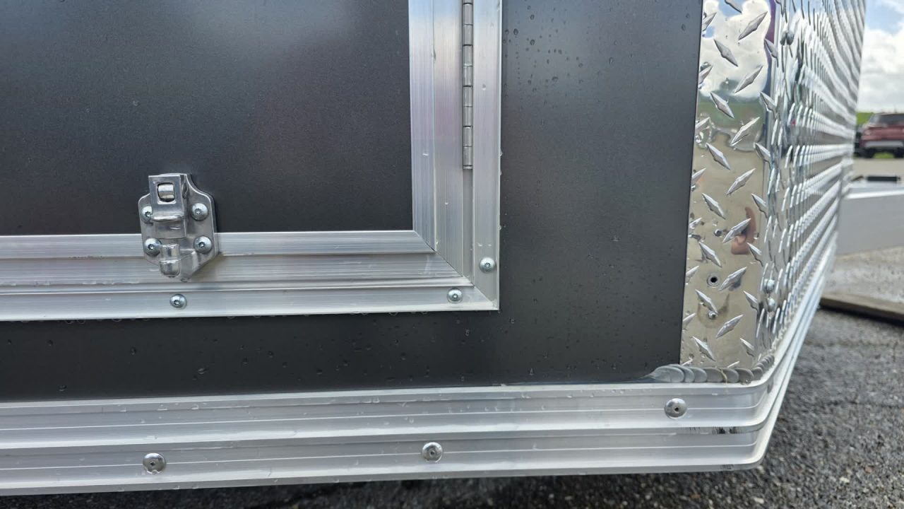 New 2026 Stealth Trailers 8.5x16 XLT Pro 7K Aluminum Enclosed Car Hauler w/HD Rear Ramp Door, Aluminum Composite Panels