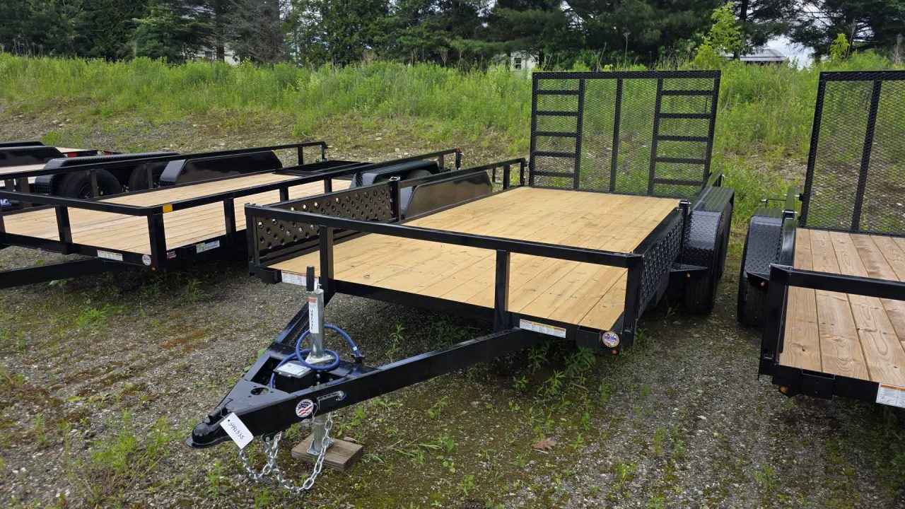 New 2026 Sure-trac Trailers 7 x 14 Tube Top ATV 7K ST-UTV8214-070