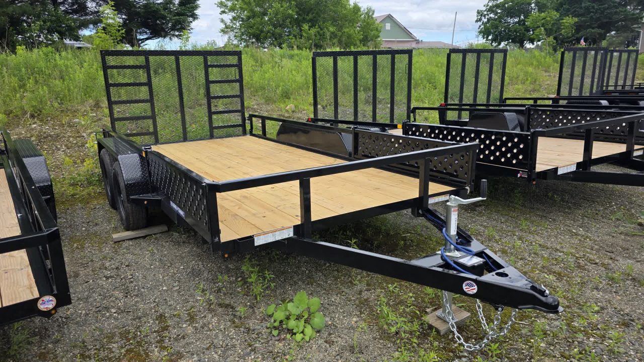 New 2026 Sure-trac Trailers 7 x 14 Tube Top ATV 7K ST-UTV8214-070