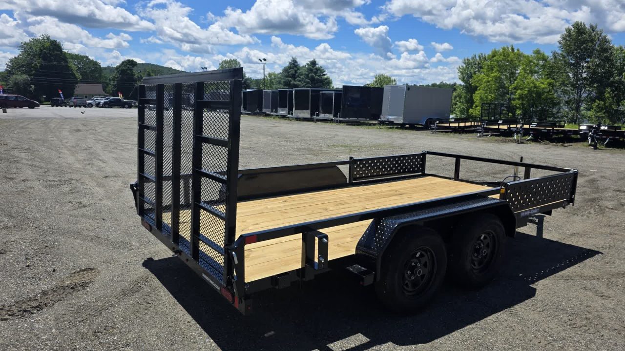 New 2026 Sure-trac Trailers 7 x 14 Tube Top ATV 7K ST-UTV8214-070