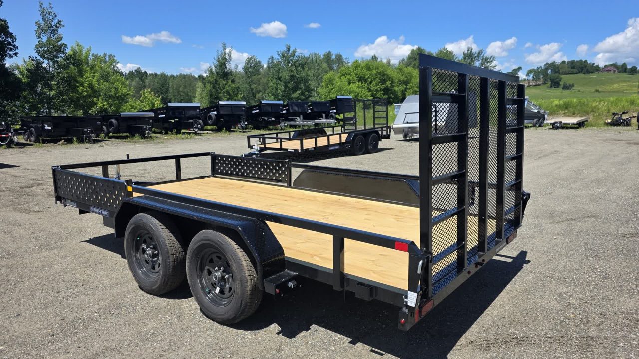New 2026 Sure-trac Trailers 7 x 14 Tube Top ATV 7K ST-UTV8214-070
