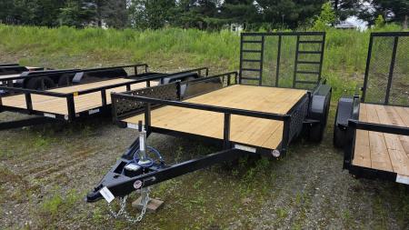 New 2026 Sure-trac Trailers 7 x 14 Tube Top ATV 7K ST-UTV8214-070