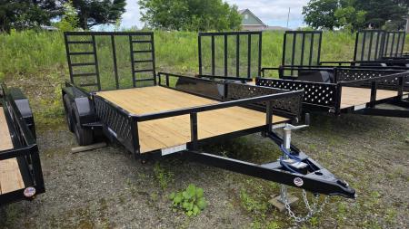 New 2026 Sure-trac Trailers 7 x 14 Tube Top ATV 7K ST-UTV8214-070