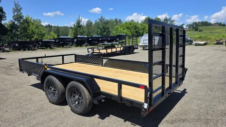 New 2026 Sure-trac Trailers 7 x 14 Tube Top ATV 7K ST-UTV8214-070