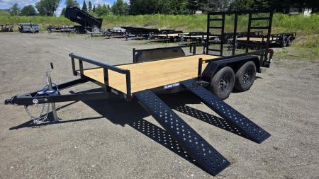 New 2026 Sure-trac Trailers 7 x 14 Tube Top ATV 7K ST-UTV8214-070