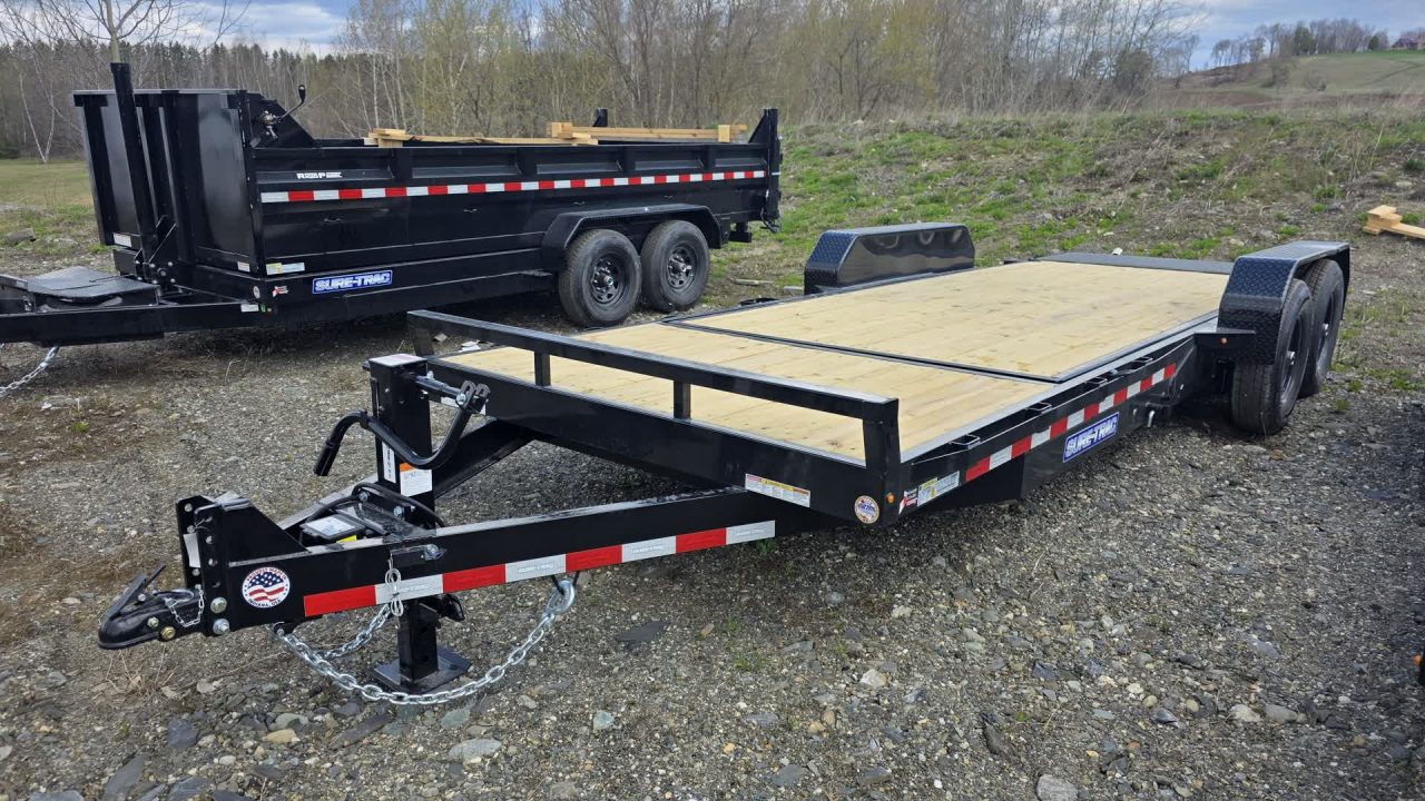 New 2026 Sure-trac Trailers 7 X 20 (16+4) 14k TILT BED EQUIPMENT HAULER ST-TBE82164-140