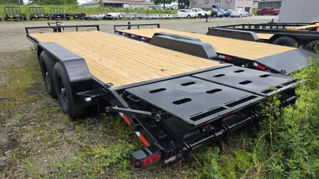 New 2026 Sure-trac Trailers 7 x 20 (17+3) Universal Ramp Equipment 14K ST-URE8220-140