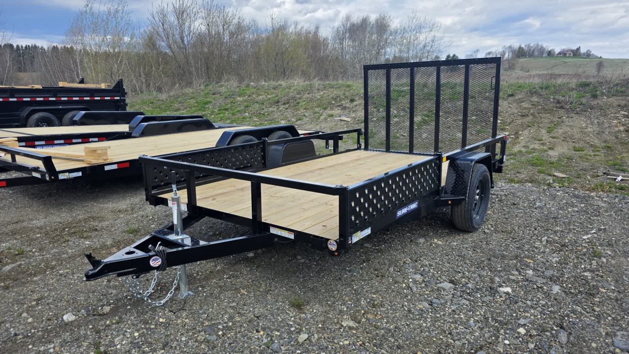 New 2026 Sure-trac Trailers 7X12 Tube Top ATV 3K ST-UTV8212-030