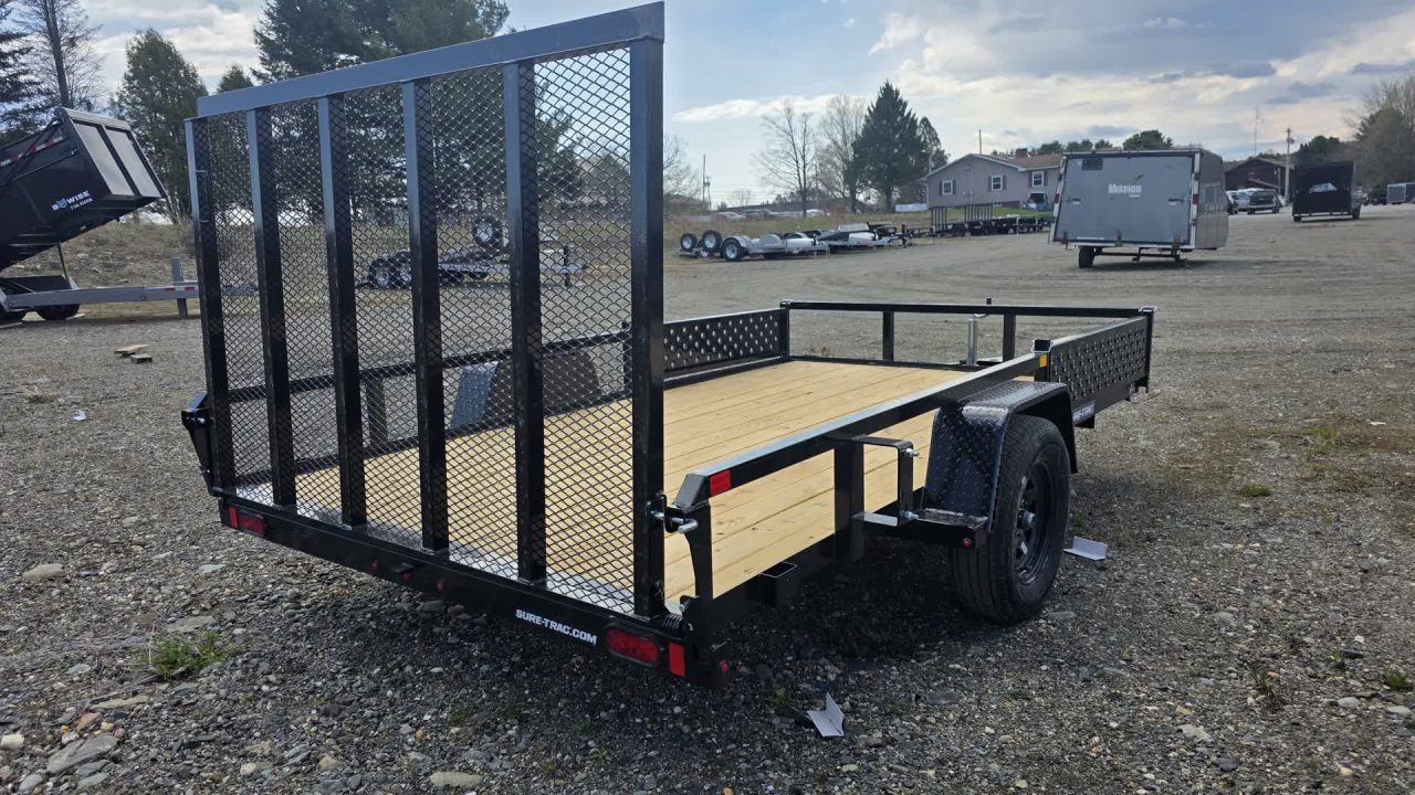 New 2026 Sure-trac Trailers 7X12 Tube Top ATV 3K ST-UTV8212-030