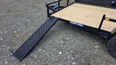 New 2026 Sure-trac Trailers 7X12 Tube Top ATV 3K ST-UTV8212-030