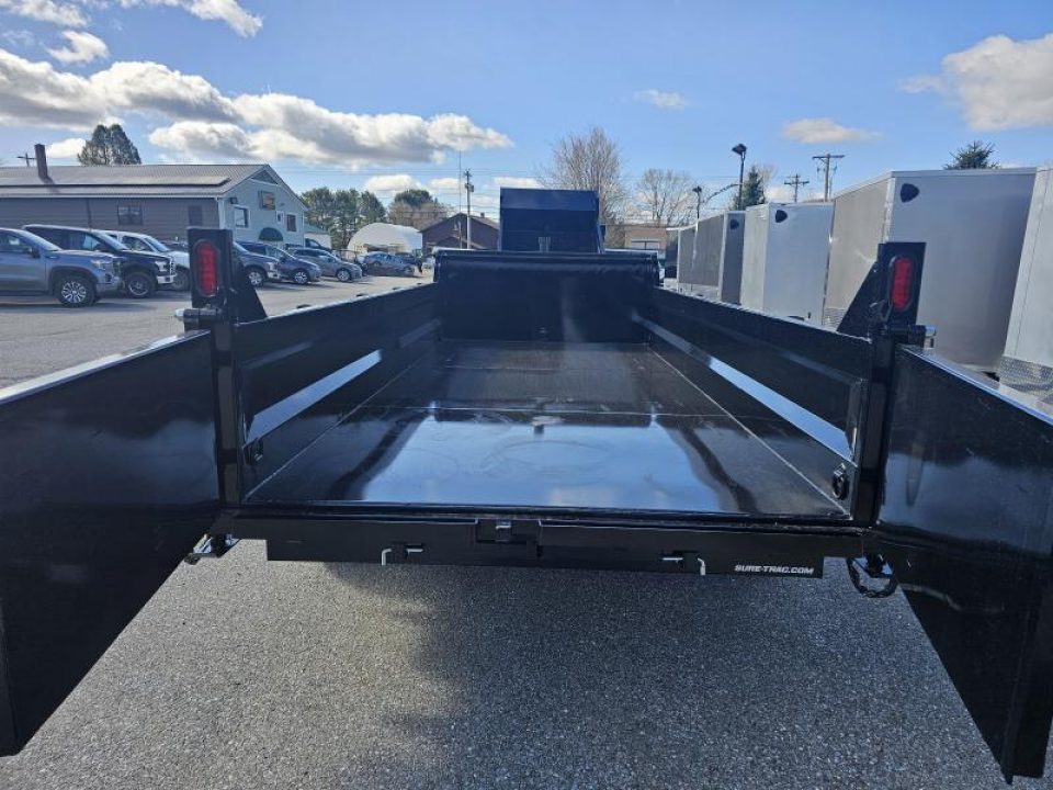 New 2026 Sure-trac Trailers 7X16 14k ST8216TLDD-B-140 - Telescopic