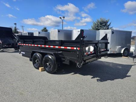 New 2026 Sure-trac Trailers 7X16 14k ST8216TLDD-B-140 - Telescopic