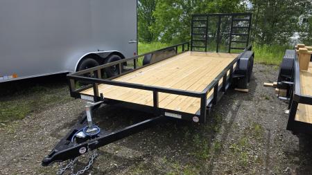 New 2026 Sure-trac Trailers 7x18 TUBE TOP UTILITY 7K ST-UTT8218-070