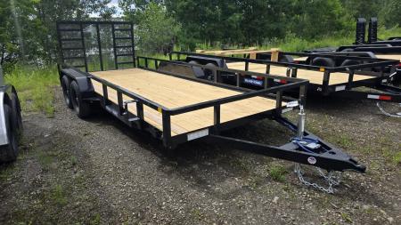 New 2026 Sure-trac Trailers 7x18 TUBE TOP UTILITY 7K ST-UTT8218-070