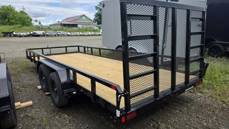 New 2026 Sure-trac Trailers 7x18 TUBE TOP UTILITY 7K ST-UTT8218-070