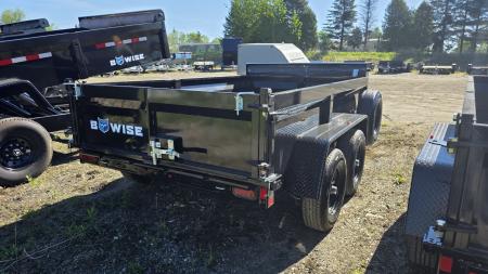 New 2027 BWise 6X10 10K DT610LP-LE-10-A DUMP w/TARP KIT & SPARE TIRE