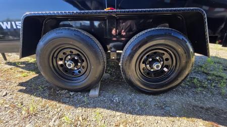 New 2027 BWise 6X10 10K DT610LP-LE-10-A DUMP w/TARP KIT & SPARE TIRE