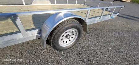 New 2027 CargoPro 80x12 Aluminum Utility Trailer w/ (4) D-Rings