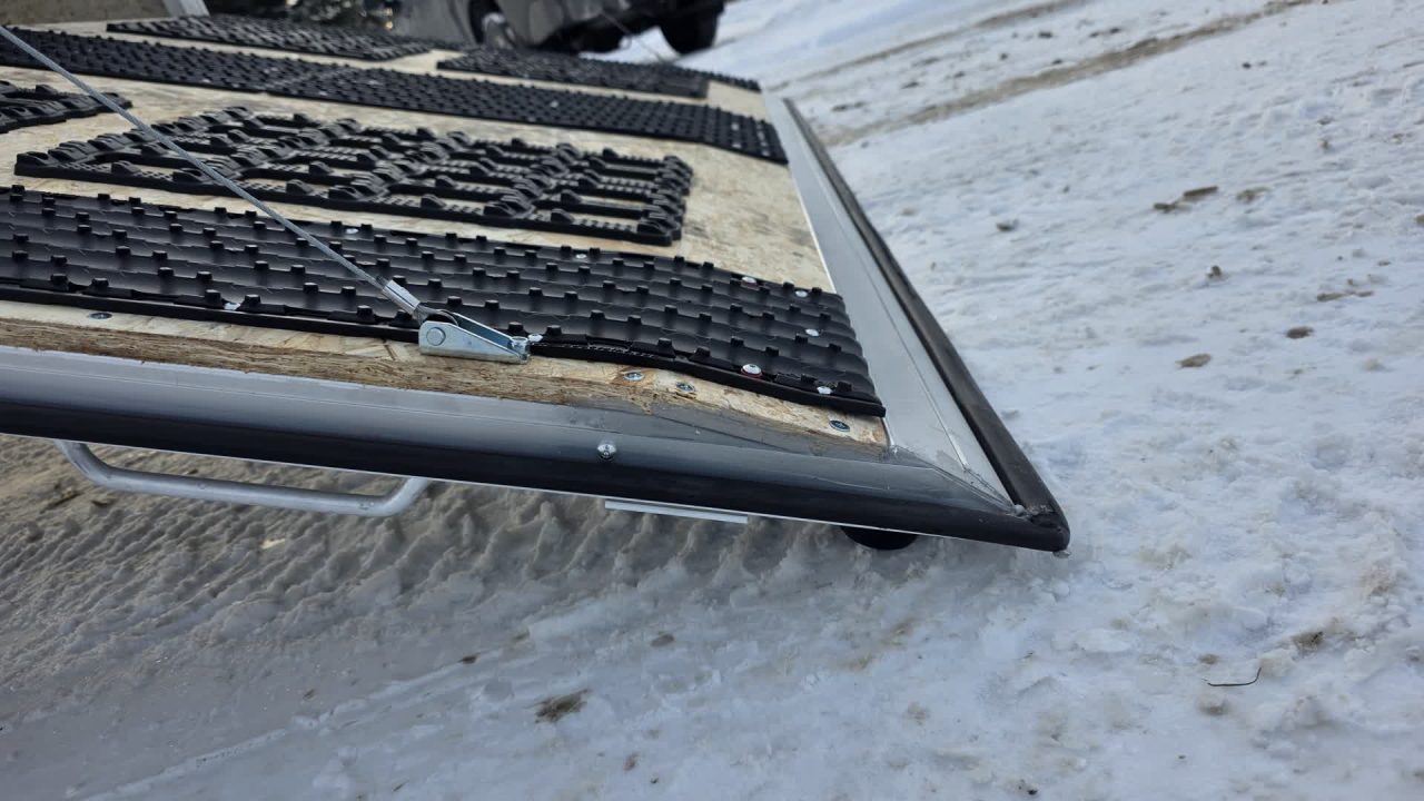 New 2027 SnoPro 101X12 2- PLACE w/ TAPERED RAMP, MATS, GUIDES & GALVY PKG