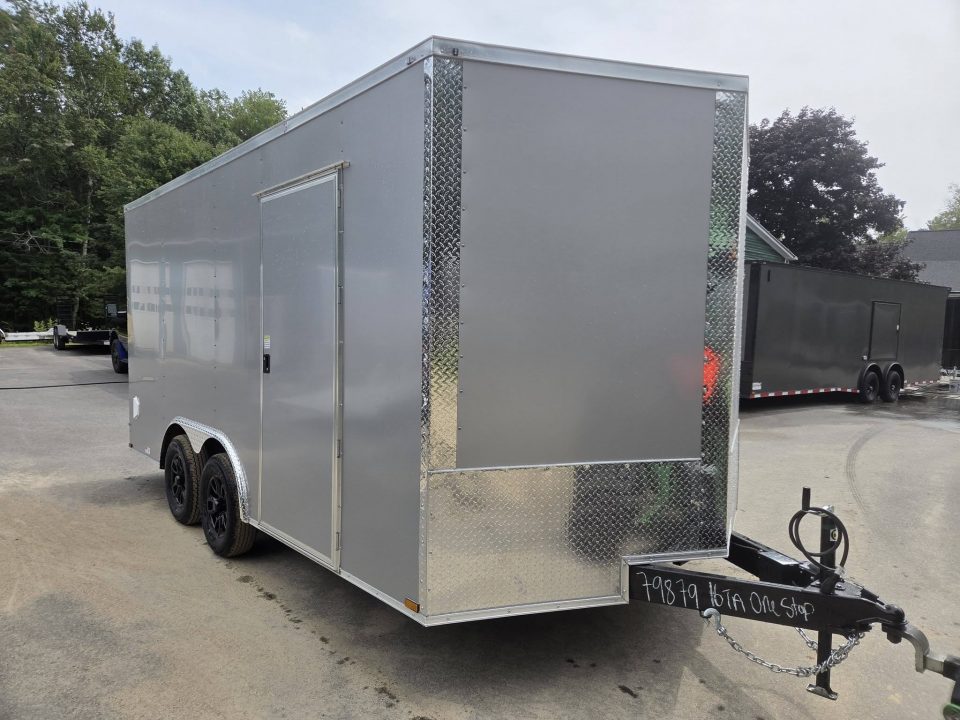 New 2026 One Stop 8.5x16 enclosed trailer extra height rear ramp Cargo / Enclosed Trailer