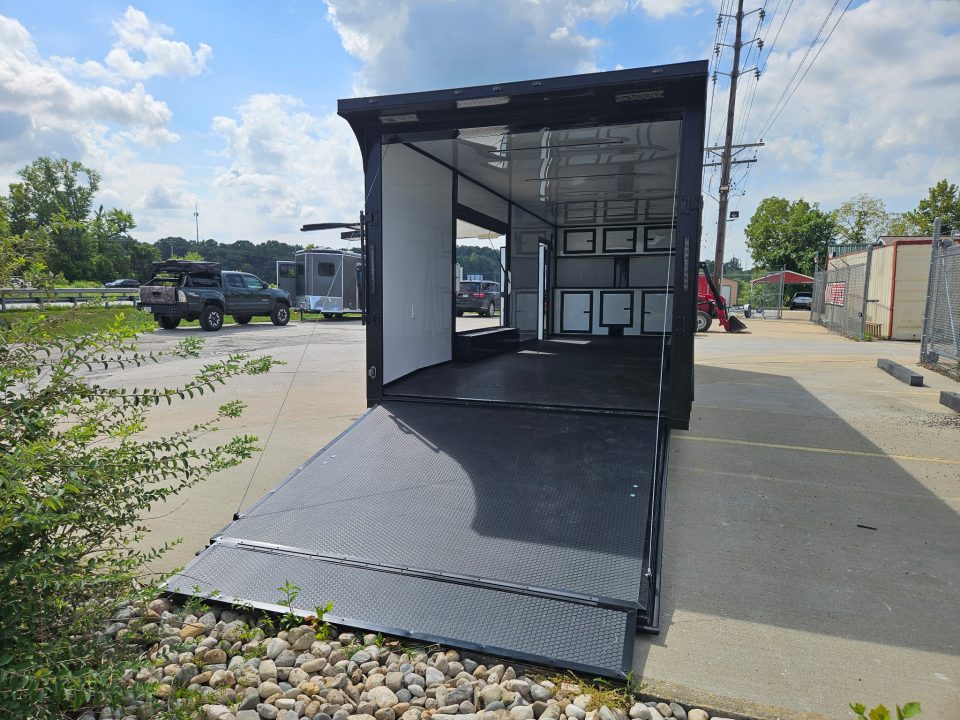 New 2027 Steel Pines Cargo 8.5x26 TA, 7' Interior height, 5.2K axles, .080 polycore, Race Package Bundle Car / Racing Trailer